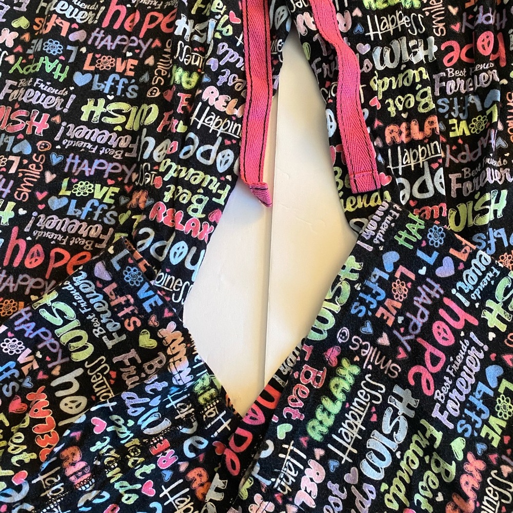 Y2K SO 100% cotton printed pajama bottoms - Picture 2 of 5